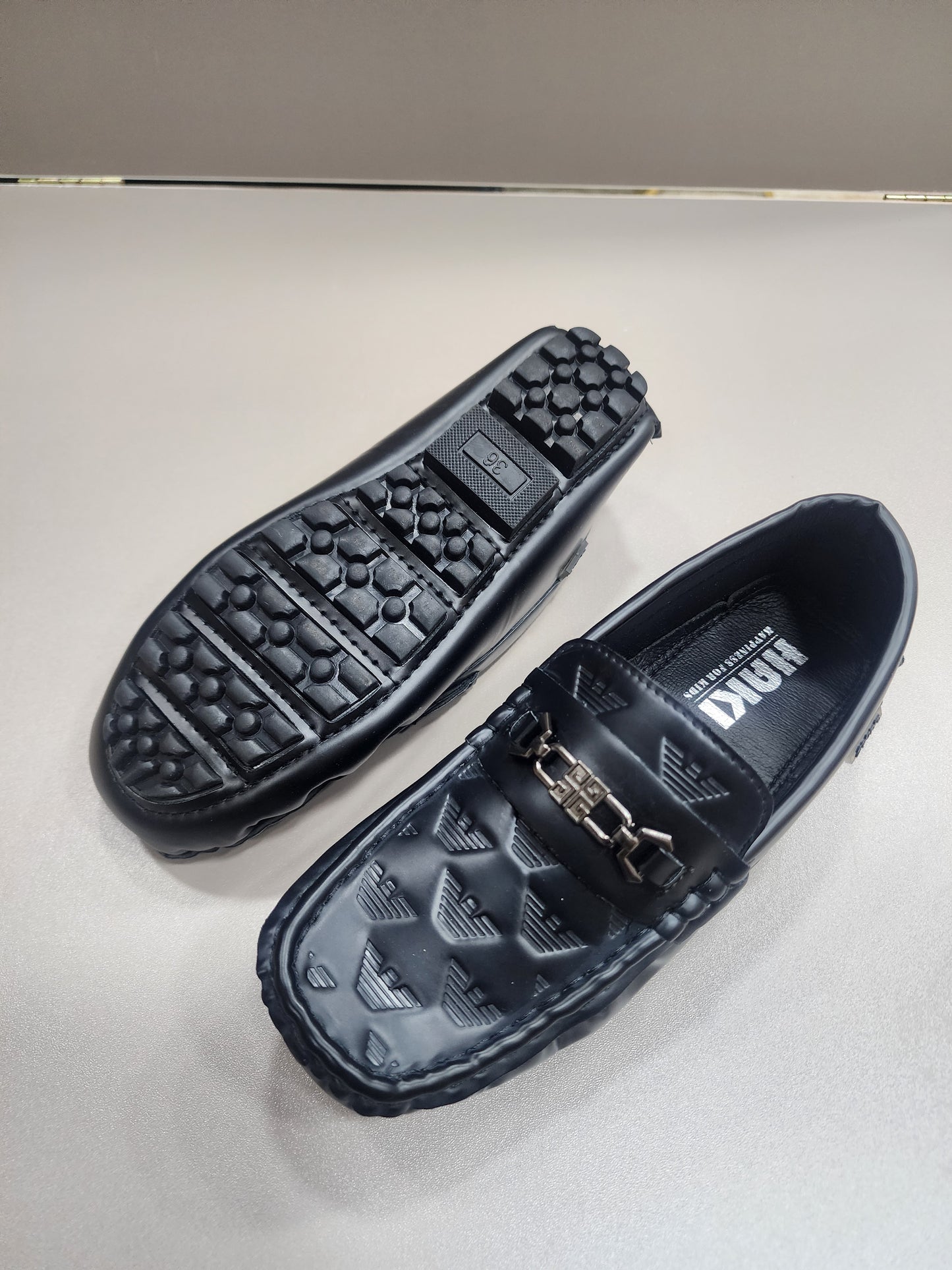 Black Coporate Shoe for boys