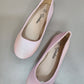 Stock flat shoes (pink)