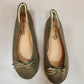 Stock flat shoes (green)