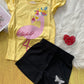 Girls 2 piece set (Pearl vintage)