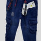 Boys cargo jean pencil design