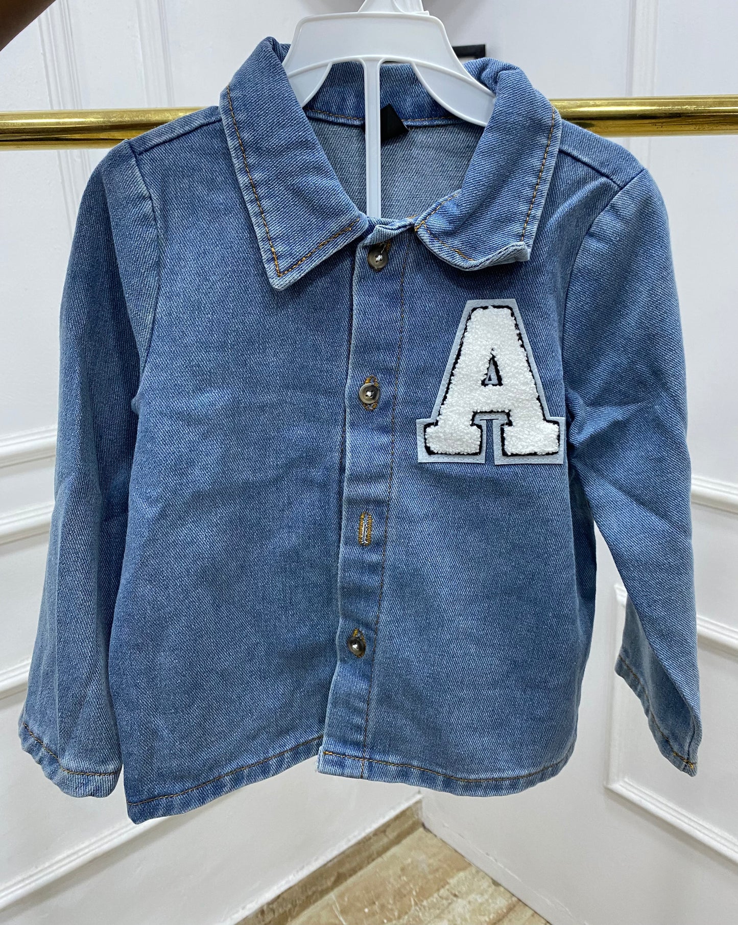 Stock Jean Jacket(Pick bigger sizes)