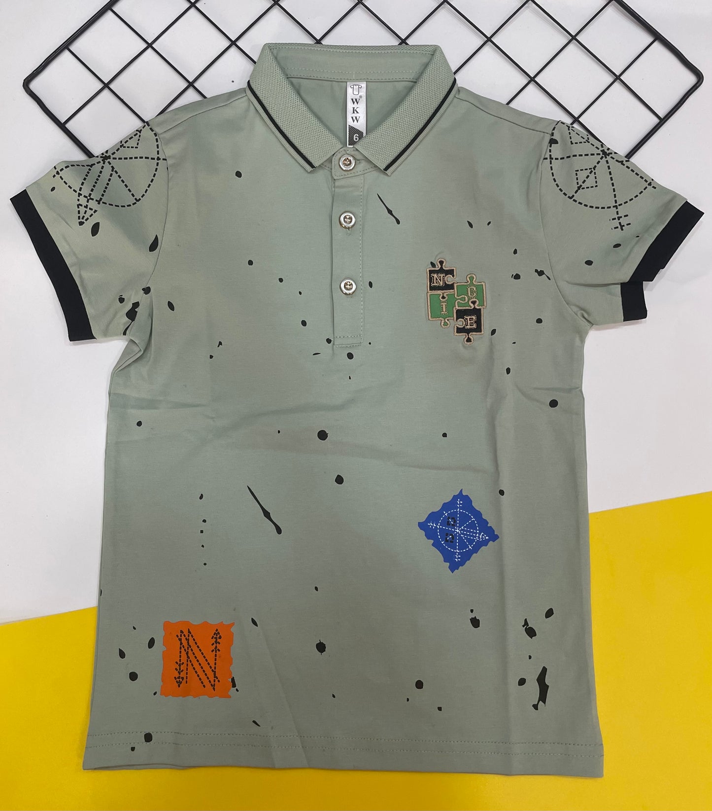 Boys Collared Top (WKW)