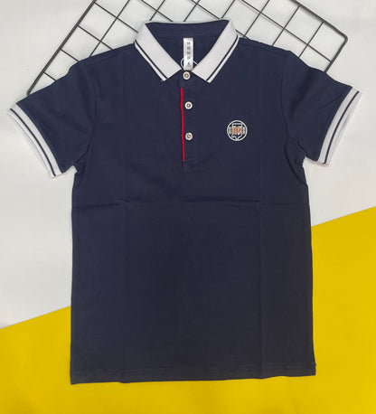 Boys Collar Neck Top (cotton material)