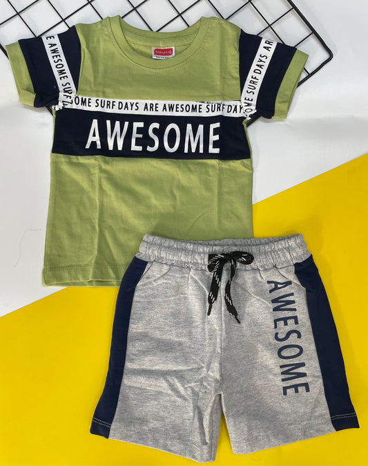 Boys 2 piece set (Babyhub)runs small pick 2 sizes higher