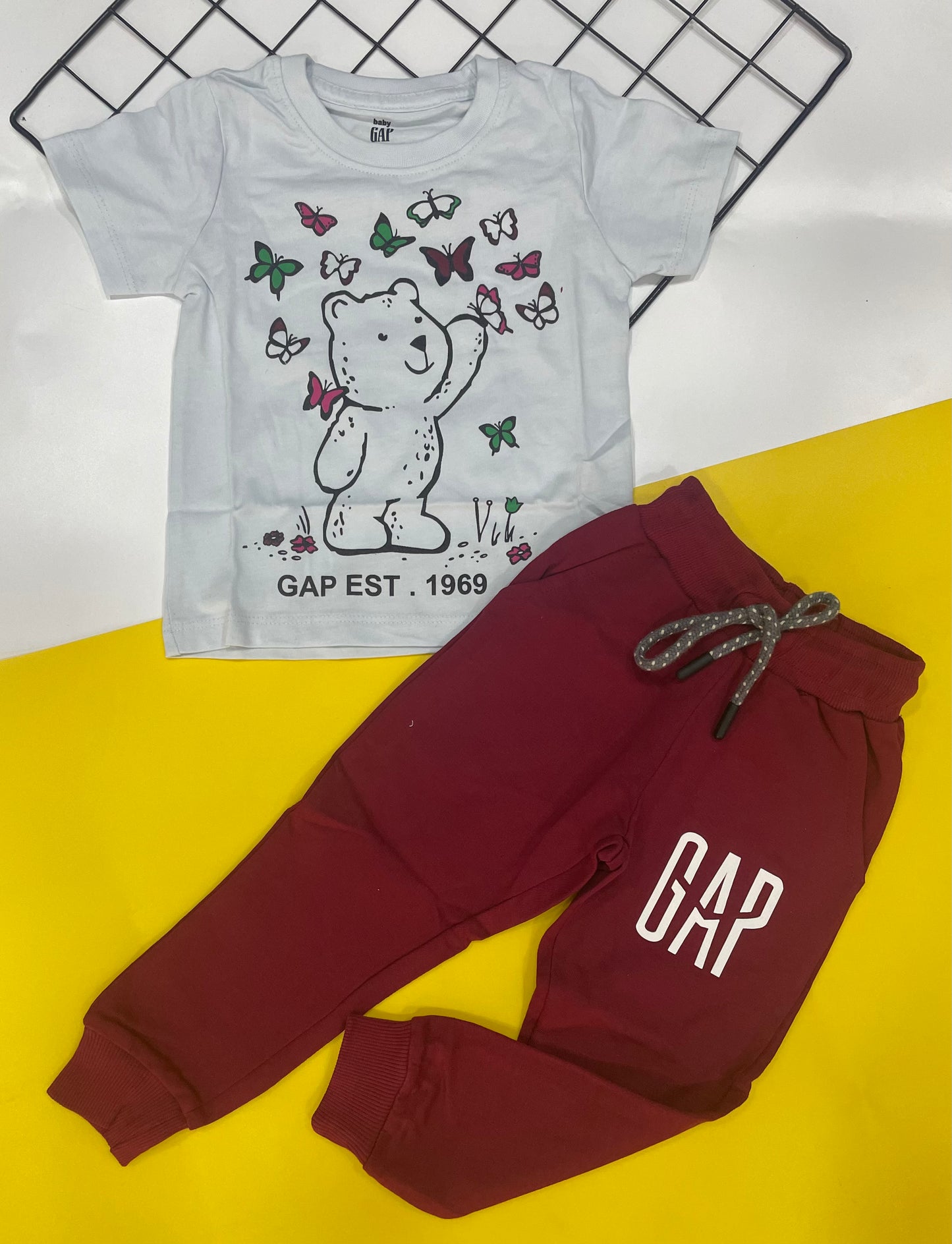 Boys 2 piece set (baby GAP)runs small pick 2 sizes higher