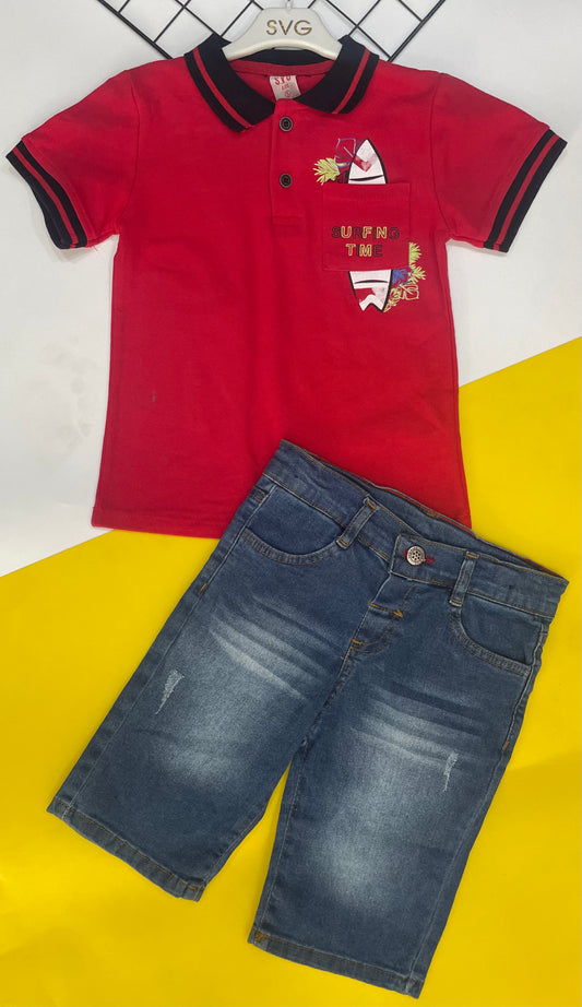 Boys 2 piece set (run small)