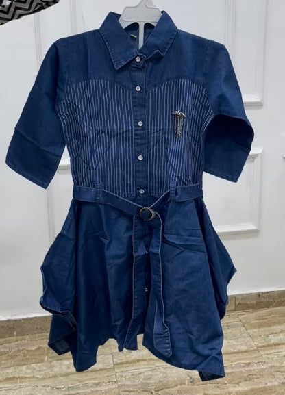 Girls Jean gown