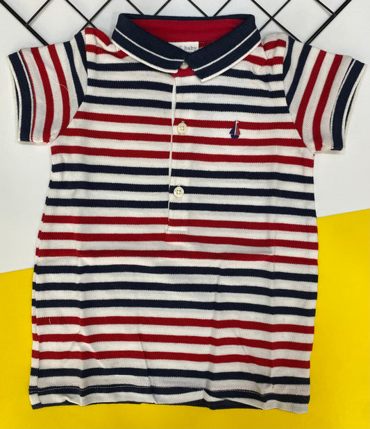 Boys Solid polo (runs small) Note:pick next size