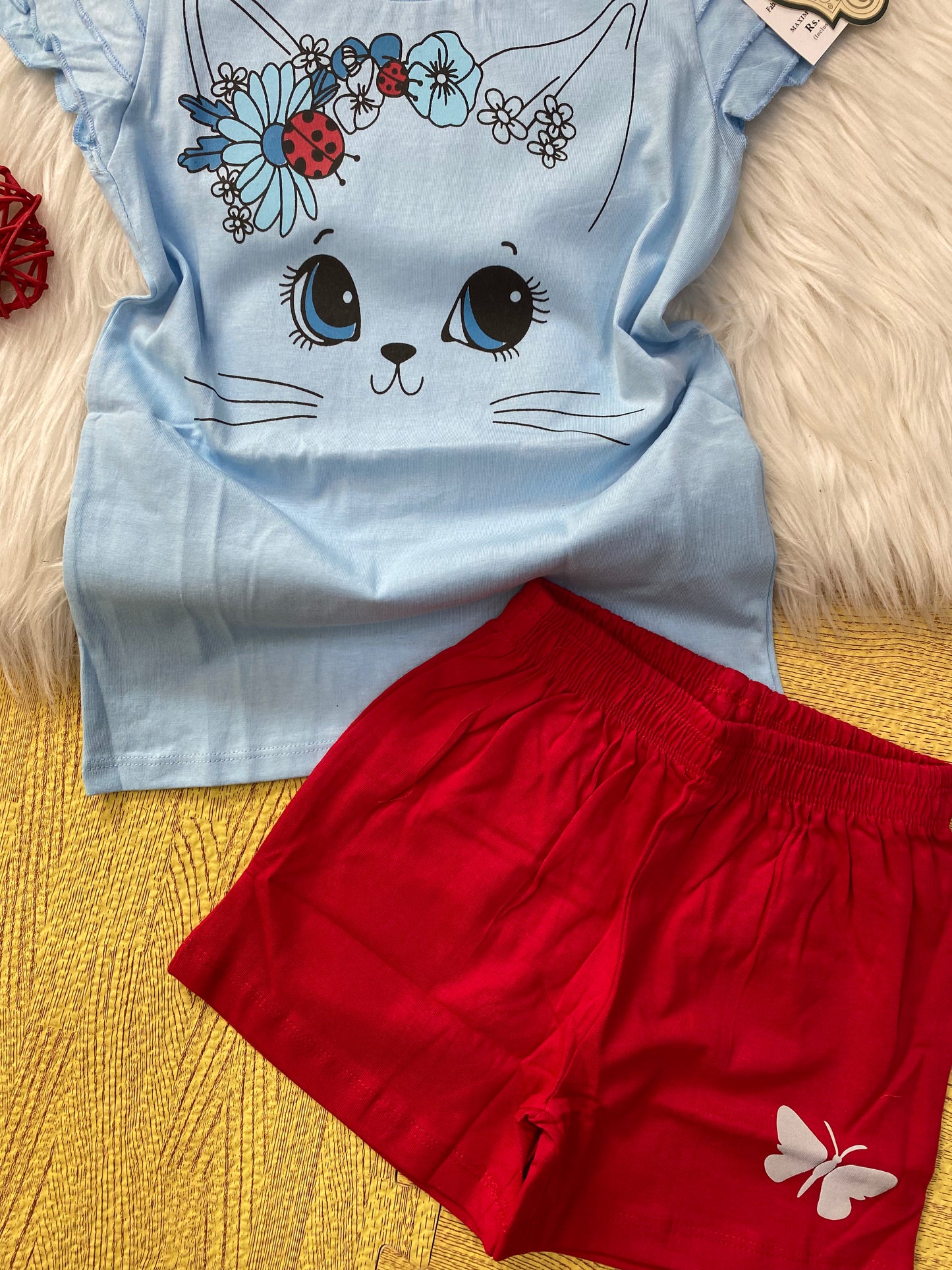 Girls 2 piece set (pearl vintage)