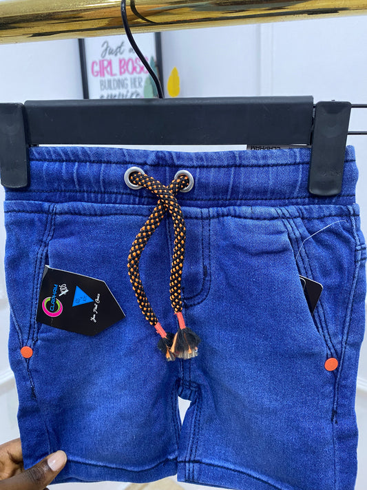 Boys Solid Jean shorts (pick a size higher for better fit)