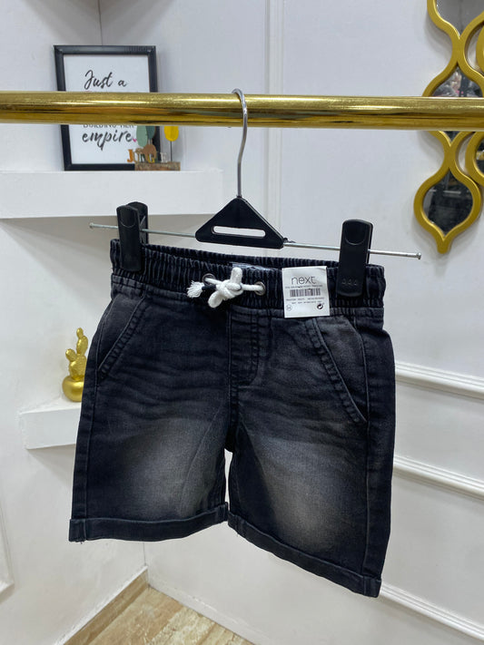 Boys Solid Jean shorts (runs small)