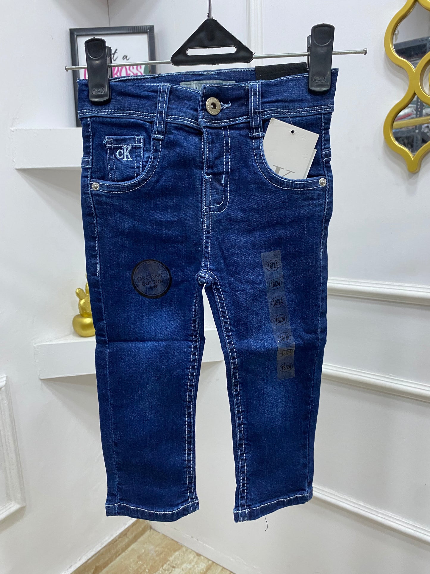 Boys solid jeans (pick a size higher for a better fit)