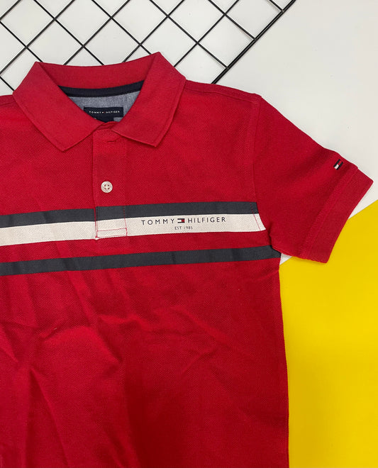 Boys collar neck polo (pick a higher size for a better fit)