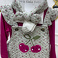 Babies 4 piece set(Top,Dungaree,Head Band & Sock)