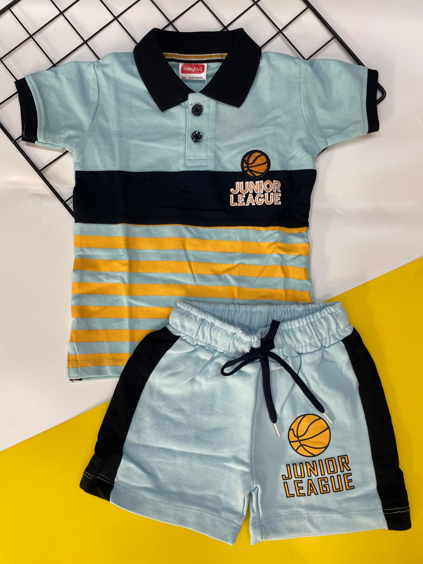 Boys 2 piece set (Babyhub)runs small pick 2 sizes higher