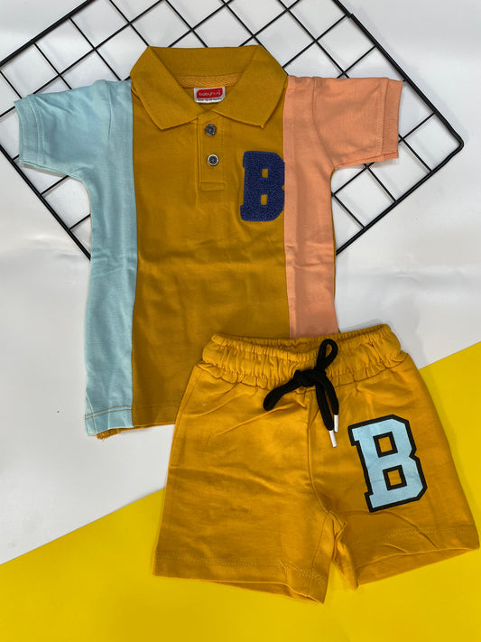 Boys 2 piece set (Babyhub)runs small pick 2 sizes higher