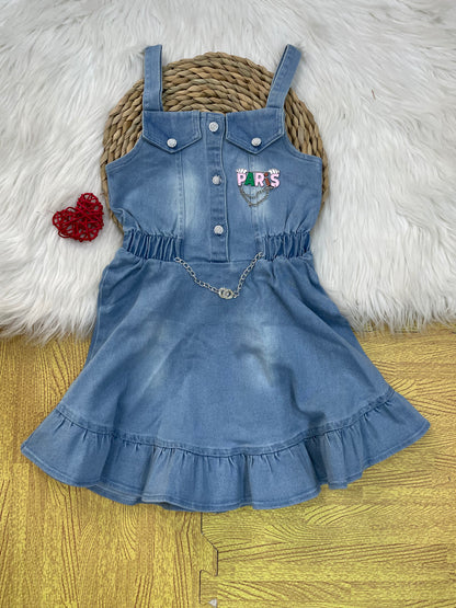 Babies Jeans Gown