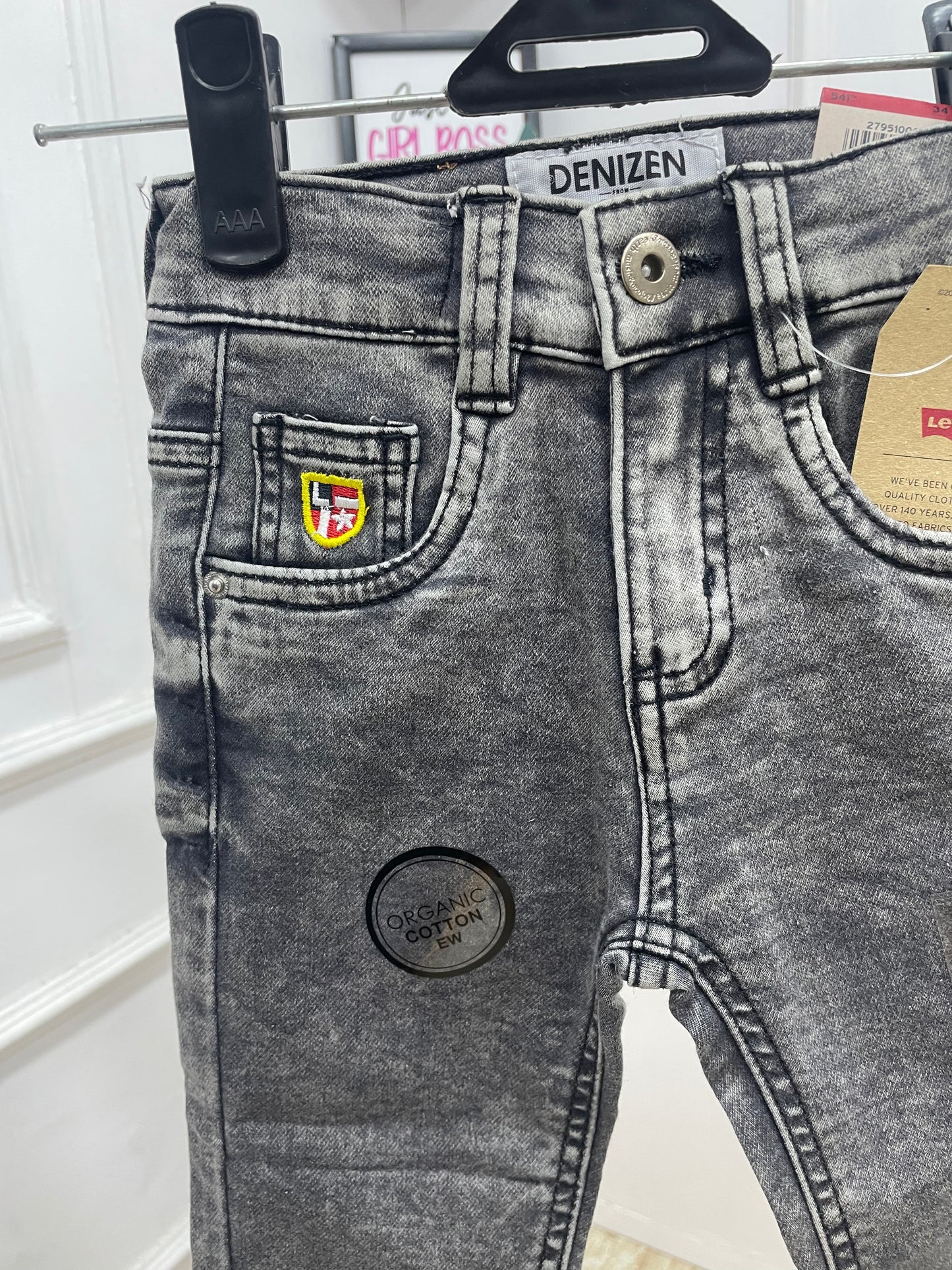 Boys Solid Jean (for chubby kids pick a size higher)