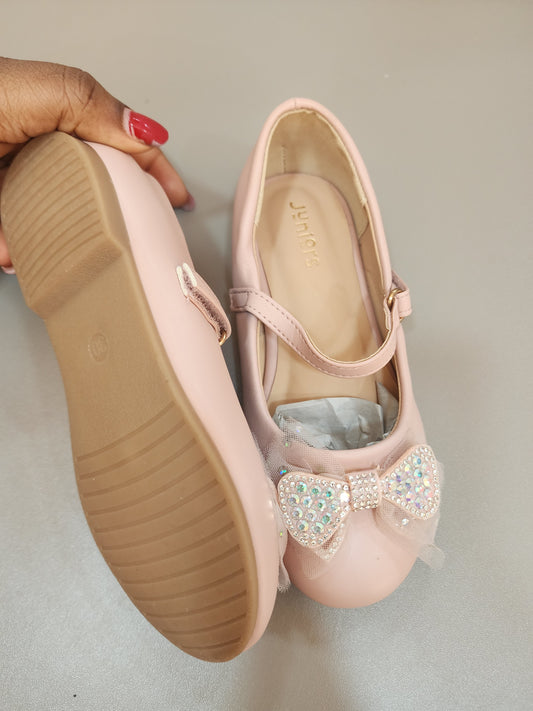 Stock flat shoes (pink)