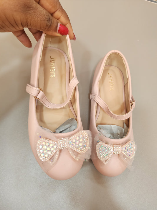 Stock flat shoes (pink)